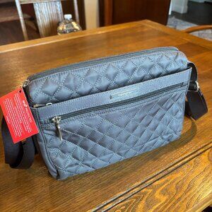 Brand New Hedgren Eye RFID Crossbody Bag - Pavement Grey (Discontinued)